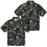 Colorado Rockies Hawaiian Shirt – Hibiscus Leaves Pattern