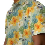 Colorado Rockies Hawaiian Shirt – Hibiscus Mood