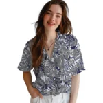 Colorado Rockies Hawaiian Shirt – Hibiscus Overlay