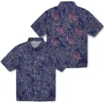 Colorado Rockies Hawaiian Shirt – Leaf Outline