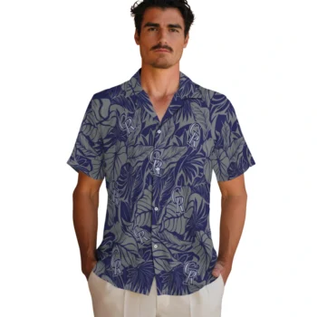 colorado rockies monstera layer blue hawaiian shirts fashion forward
