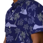 Colorado Rockies Hawaiian Shirt – Palm And Clouds