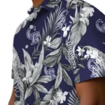 Colorado Rockies Hawaiian Shirt – Palm Leaves