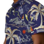 Colorado Rockies Hawaiian Shirt – Palm Tree Island