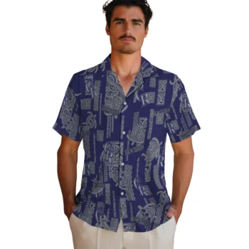 colorado rockies turtle lines blue hawaiian shirts fashion forward