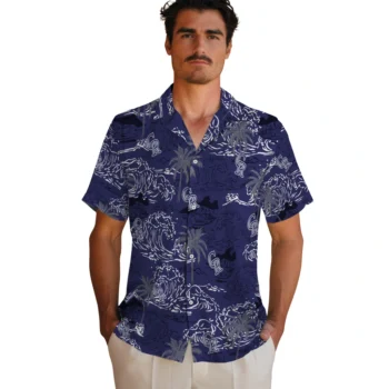colorado rockies wave palm blue hawaiian shirts fashion forward