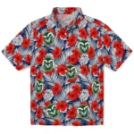 Colorado State Rams Hawaiian Shirt – Hibiscus Fiesta