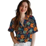 Colorado State Rams Hawaiian Shirt – Hibiscus Foliage