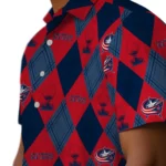 Columbus Blue Jackets Hawaiian Shirt – Golfing Plaid