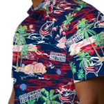 Columbus Blue Jackets Hawaiian Shirt – Hawaii Island
