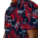 Columbus Blue Jackets Hawaiian Shirt – Hibiscus Exotic