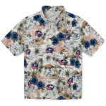 Columbus Blue Jackets Hawaiian Shirt – Hibiscus Seaside