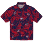 Columbus Blue Jackets Hawaiian Shirt – Monstera Layer