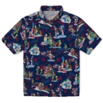 Columbus Blue Jackets Hawaiian Shirt – Simpsons Christmas
