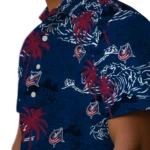 Columbus Blue Jackets Hawaiian Shirt – Wave Palm