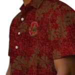 Cornell Big Red Hawaiian Shirt – 50th State Flower