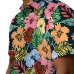 Cornell Big Red Hawaiian Shirt – Brilliant Hibiscus Garden