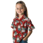 Cornell Big Red Hawaiian Shirt – Flamingo and Hibiscus
