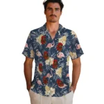 Cornell Big Red Hawaiian Shirt – Flamingo Hibiscus