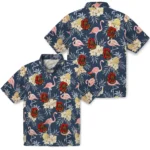 Cornell Big Red Hawaiian Shirt – Flamingo Hibiscus