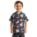 Cornell Big Red Hawaiian Shirt – Flamingo Hibiscus