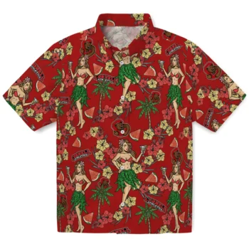 cornell big red hawaiian girls design red hawaiian shirts best selling