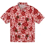Cornell Big Red Hawaiian Shirt – Hibiscus Blooms