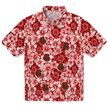 cornell big red hibiscus blooms red hawaiian shirts best selling