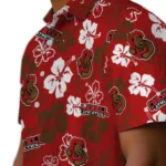 Cornell Big Red Hawaiian Shirt – Hibiscus Flower Design