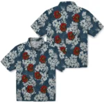 Cornell Big Red Hawaiian Shirt – Hibiscus Flowers