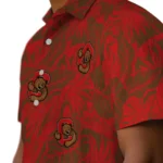 Cornell Big Red Hawaiian Shirt – Monstera Layer