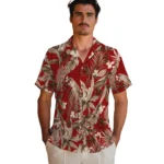 Cornell Big Red Hawaiian Shirt – Palm Leaves