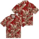 Cornell Big Red Hawaiian Shirt – Palm Leaves