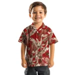 Cornell Big Red Hawaiian Shirt – Palm Leaves
