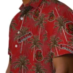 Cornell Big Red Hawaiian Shirt – Palm Tree Motif
