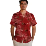 Cornell Big Red Hawaiian Shirt – Wave Palm
