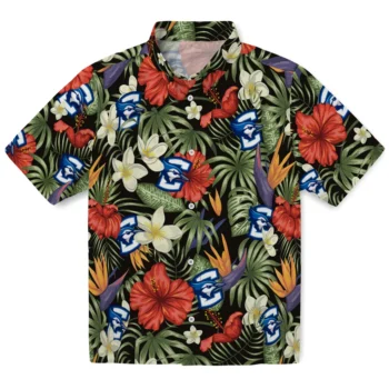 creighton bluejays hibiscus bird hawaiian shirts best selling