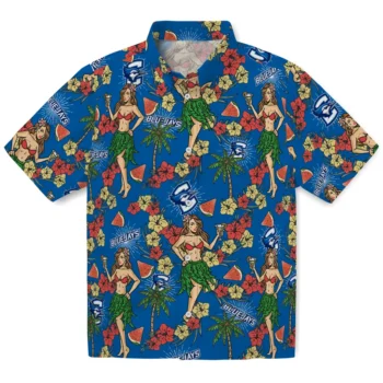 creighton bluejays hawaiian girls design blue hawaiian shirts best selling