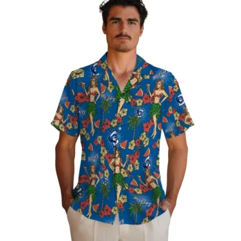 creighton bluejays hawaiian girls design blue hawaiian shirts fashion forward