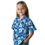 Creighton Bluejays Hawaiian Shirt – Hibiscus Flower Design