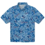 Creighton Bluejays Hawaiian Shirt – Hibiscus Oasis