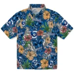 Creighton Bluejays Hawaiian Shirt – Hibiscus Tiki Jungle