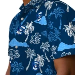 Creighton Bluejays Hawaiian Shirt – Palm And Clouds