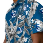 Creighton Bluejays Hawaiian Shirt – Palm Leaves