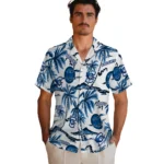 Creighton Bluejays Hawaiian Shirt – Palm Sunset