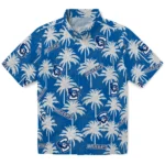 Creighton Bluejays Hawaiian Shirt – Palm Tree Motif
