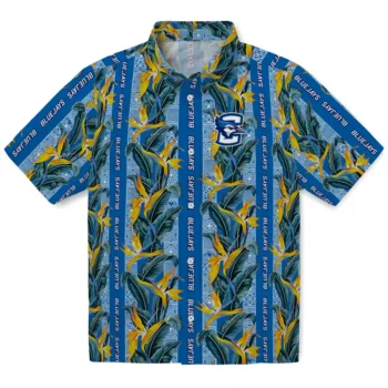 creighton bluejays paradise vines blue hawaiian shirts best selling
