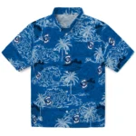 Creighton Bluejays Hawaiian Shirt – Wave Palm