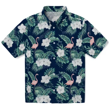 dallas cowboys flamingo palms blue hawaiian shirts best selling