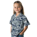 Dallas Cowboys Hawaiian Shirt – Hibiscus Overlay